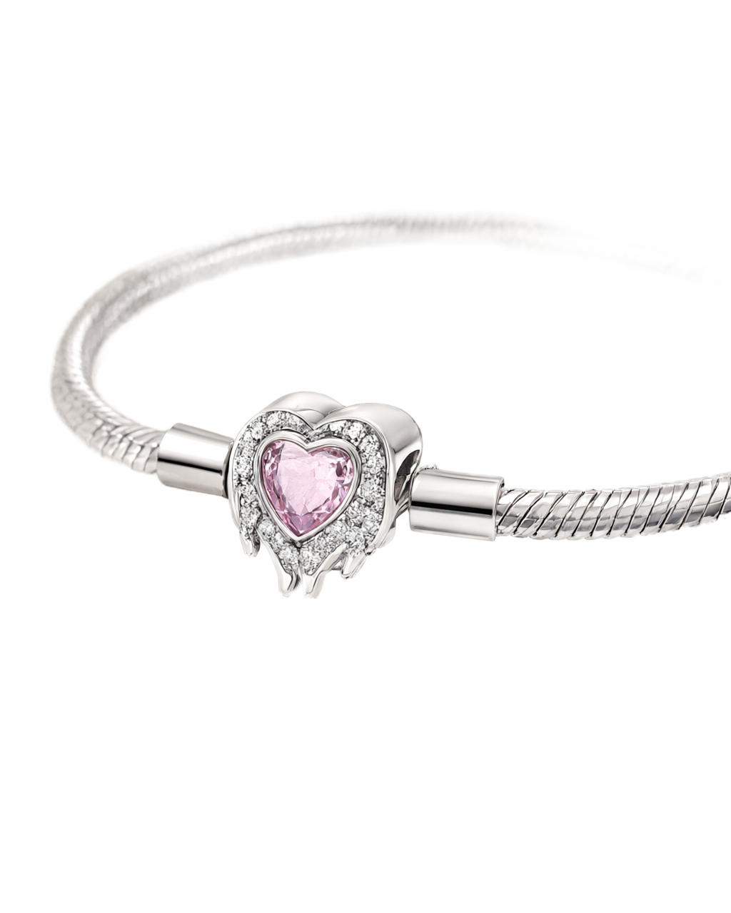 Roze Hart Armband (3)